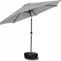 Suport umplere umbrela 47x18 cm, sac cu manere, inchidere velcro, poliester impermeabil, negru