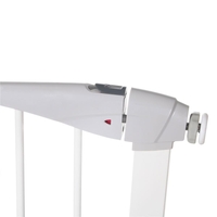 Poarta de siguranta Safety Gate pentru scari, ajustabila 97-106 cm, din otel, alba
