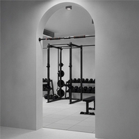 Bara tractiuni reglabila pentru usa 62-100 cm, otel si spuma NBR, capacitate 300 kg, negru