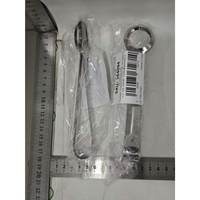Cleste de Bucatarie, Vafy, Multifunctional, pentru Oua/Alimente/Salata, din Otel Inoxidabil, Gri