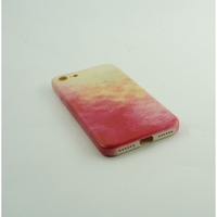 Husa protectie Vafy compatibila cu Apple iPhone 11 Pro Max Tpu Ombre, Galben/Roz