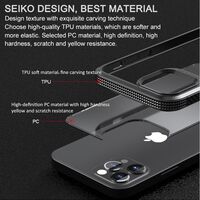 Husa Hibrid Defender MG Series pentru iPhone 14 Plus, Vafy, Protectie Antisoc, Negru