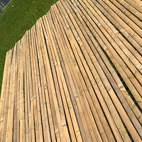 Panou de gard/paravan din bambus Sersimo, 100x300cm, 12mm