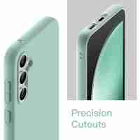 Husa de Protectie Matte TPU, Vafy, pentru Xiaomi Redmi Note 12 5G, Protectie Camera, Antisoc, Antizgariere, Antialunecare, Acoperire Completa, Verde