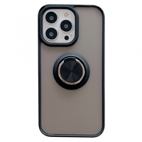 Husa de protectie Vafy compatibila cu Apple iPhone 13 Pro Max,Defender cu prindere inel,Negru