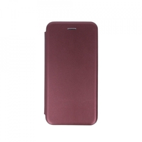 Husa de protectie Vafy compatibila cu Apple iPhone 11 Pro Max Magnet Book Case Bordo