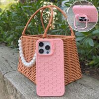 Husa de Protectie TPU, Vafy, pentru Samsung Galaxy S24, 3D Cube, cu Inel, Protectie Camera, Antisoc, Antizgariere, Antialunecare, Acoperire Completa, Roz
