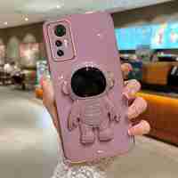 Husa de Protectie 2 in 1, Vafy, Husa de Protectie pentru Honor 90, Model Astronaut, Husa cu Suport, din TPU, Mov