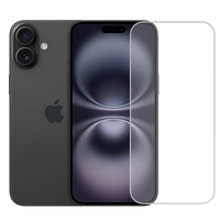 Folie de Protectie pentru Apple iPhone 16, Vafy, Sticla Securizata 3D, High Definition pentru Ecran complet, Anti Zgirieturi, Anti bule, Transparenta