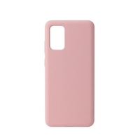 Husa protectie Vafy compatibila cu Samsung Galaxy S21 Ultra Liquid Silicone Case Roz