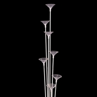 Suport pentru Baloane, Flippy, cu Un Strat, pentru 11 Baloane, 104 cm, Transparent