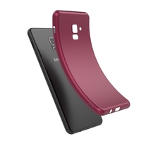 Husa Samsung Galaxy A8 2018 Luxury Case Burgundy