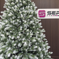 Brad artificial Christmas Deluxe by Sersimo, Polar Winter Select, integral 3D, 250 cm