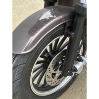 Triciclu Electric V6, Saige, Fara Permis, cu Doua Locuri, Motor 1800W, Baterie 72V24Ah, Autonomie 60km, 220x88x105 cm, Viteza Maxima 25km/h, Alb Coffee