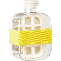 Forma de Gheata, Vafy, 2in1, Tip Sticla cu Pai, 500 ml, 12 Cuburi, 16.3 x 10.8 x 8 cm, Alb