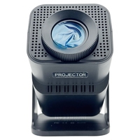 Video Proiector Portabil HY320 MINI, Flippy, Inteligent pentru Jocuri, Ultra HD 1920 x 1080, Wireless, Compatibil cu Android/iOS, AC, 17 x 10 x 9 cm, Negru