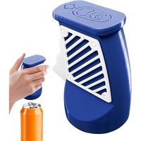 Desfacator Doze, Vafy, din ABS, 10.7 x 8 cm, Manual, Albastru Inchis/Alb