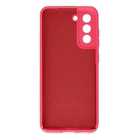 Husa protectie Vafy pentru Samsung S21 FE Liquid Silicone Fuchsia/Roz