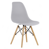 Scaun dining Scandinav pentru bucatarie, 38x42x82cm, gri