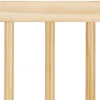 Poarta de siguranta Safety Gate pentru scari, ajustabila, din lemn cu structura otel, 96-103cm, negru maro
