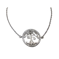 Bratara din Argint 925 Copac in Cerc, 3.06 g