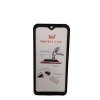 Husa de Protectie, Flippy, pentru Samsung Galaxy A20e, cu Acoperire Completa 360, cu Folie de Protectie, Plastic, Negru
