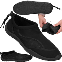 Pantofi apa unisex, material respirabil, talpa EVA antiderapanta, negru, marimea 44