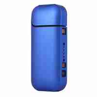 Husa Vafy pentru IQOS 2.4 Plus, Capac de Protectie, Anti Soc si Zgarieturi, Full Body, din Plastic, 11.5 x 5 x 2.3 cm, Albastru