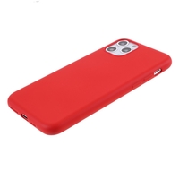 Husa protectie Vafy compatibila cu Apple iPhone 11 Liquid Silicone Case Rosu
