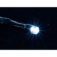 Instalatie Craciun Profesionala de Exterior IP65, 182 m, 1820 Led-uri Mari ,Liniara, Alb rece, Interconectabila, Prelungitor 6.5 m inclus, Fir Negru, Vafy