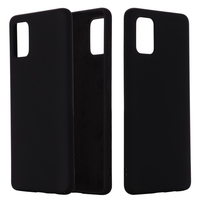 Husa protectie compatibila cu Samsung S10 Lite Liquid Silicone Case Negru