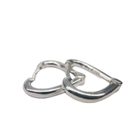 Cercei Argint 925 Inima Contur, 3.62 g