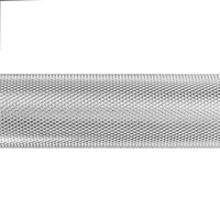Bara olimpica pentru greutati 220 cm, diametru 50 mm, otel cromat, incarcare maxima 200 kg