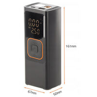Compresor anvelope portabil auto 12V, acumulator 7500 mAh, 150 PSI cu manometru, lanterna LED si functie powerbank, reincarcare USB