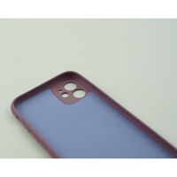 Husa protectie Vafy compatibila cu Huawei P40 Lite E Liquid Silicone Case Mov