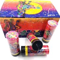 Tun de Confetti, Flippy, Party Popper 15 cm, Model Panglici din Folie, Multicolor