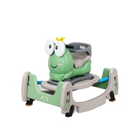 Masinuta Balansor Multifunctionala pentru Copii, Flippy, Model Cal Scooter de tip Masinuta Balansor, Varsta 1-3 ani, 84 x 80 x 58 cm, fara Maner, Verde