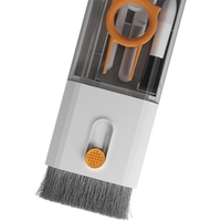 Kit Multifunctional de Curatare Produse Electronice 10in1, Flippy, pentru Laptop, Tastatura, Telefon, Casti, Camere, Alb