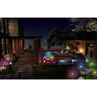 Set 3 Lampi Solare LED tip pasare-fluture-libelula, Inaltime 43 cm, Flippy, Multicolor