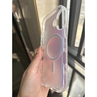 Husa Telefon, Vafy, Compatibila iPhone 17, Model Cameleon, Magsafe, Schimbare Gradient de Culoare din Unghiuri Diferite, Multicolor