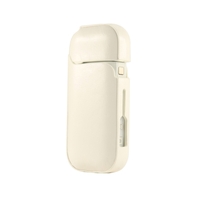 Husa Vafy pentru IQOS 2.4 Plus, Capac de Protectie, Anti Soc si Zgarieturi, din Piele Ecologica, 43 g, 12 x 6 x 2.5 cm, Alb