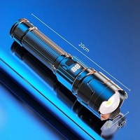 Lanternă Vafy P50 cu zoom telescopic, afișaj digital și ieșire magnetică Model 117