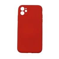 Husa protectie Vafy compatibila cu Huawei P30 Lite Liquid Silicone Case Rosu