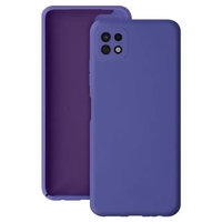 Husa protectie Vafy pentru Samsung A22 5G Liquid Silicone Mov