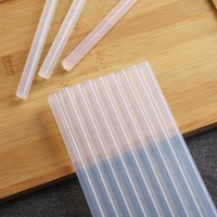 Batoane Adeziv Terminc, Vafy, Pentru Pistol de Lipit, Silicon Transparent, Lipire Calda, Diametru 7 x 150 mm, Transparent