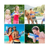 Pistol cu Apa pentru Copii, Rezervor, Pentru Piscina/Plaja, Flippy, 6ani+, Albastru, 300ML