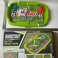Joc de Masa Interactiv de Fotbal pentru Copii, Flippy, 4 Mingi, Tabela Scor, 40.7x27x14.5 cm, Verde
