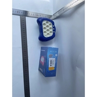 Joc Pop It, Flippy, consola, joc interactiv, antistres, cu baterii, Abs si silicon, Albastru, 12 x 10 x 5.8 cm