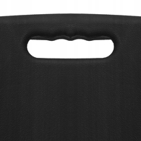 Scaun pliant din plastic pentru catering sau terasa, sarcina 150kg, negru