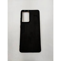 Husa protectie Vafy compatibila cu Samsung S21 Ultra Matte Tpu Negru
